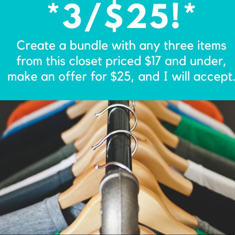 Three for $25